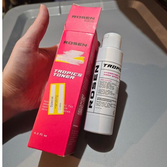 Rosen Tropics Toner ~ Hydrating Toner for People w/ Dark Spots & Textured Skin - Picture 1 of 12